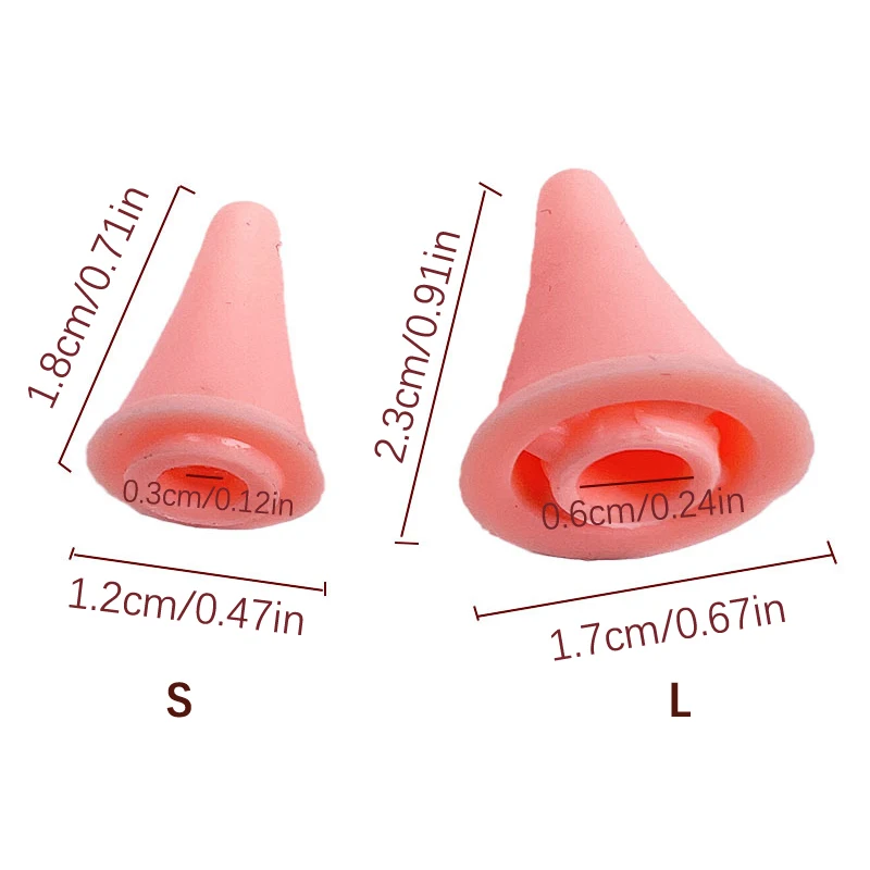 10 Stuks Meerkleurige Breinaald Puntbeschermers (2 Maten) Breigereedschap Naaldkappen Zacht Rubber Antislip, Niet-Brekend