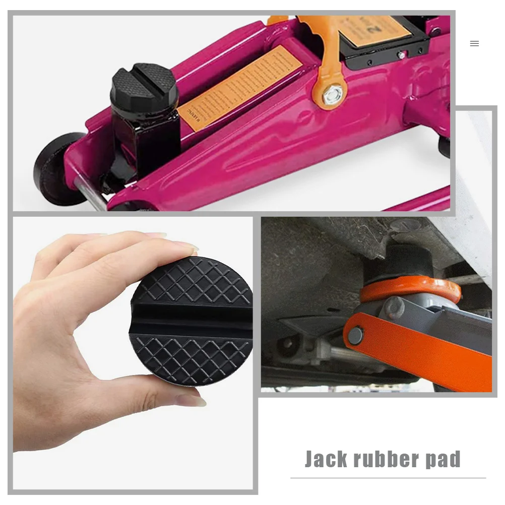 Jack Rubber Pad Support for Vehicle Stand Pads Block Floor Camper Rv Stabilizer Car