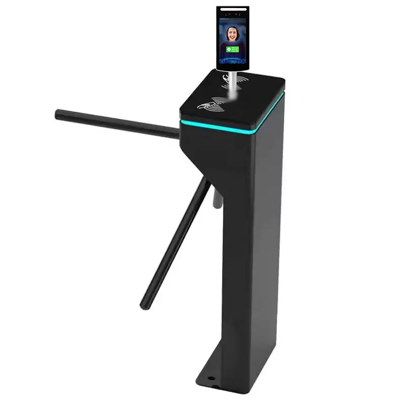 

Facial Recognition Access Control System Gym Luxury Tripod Barrier Turnstile Gate