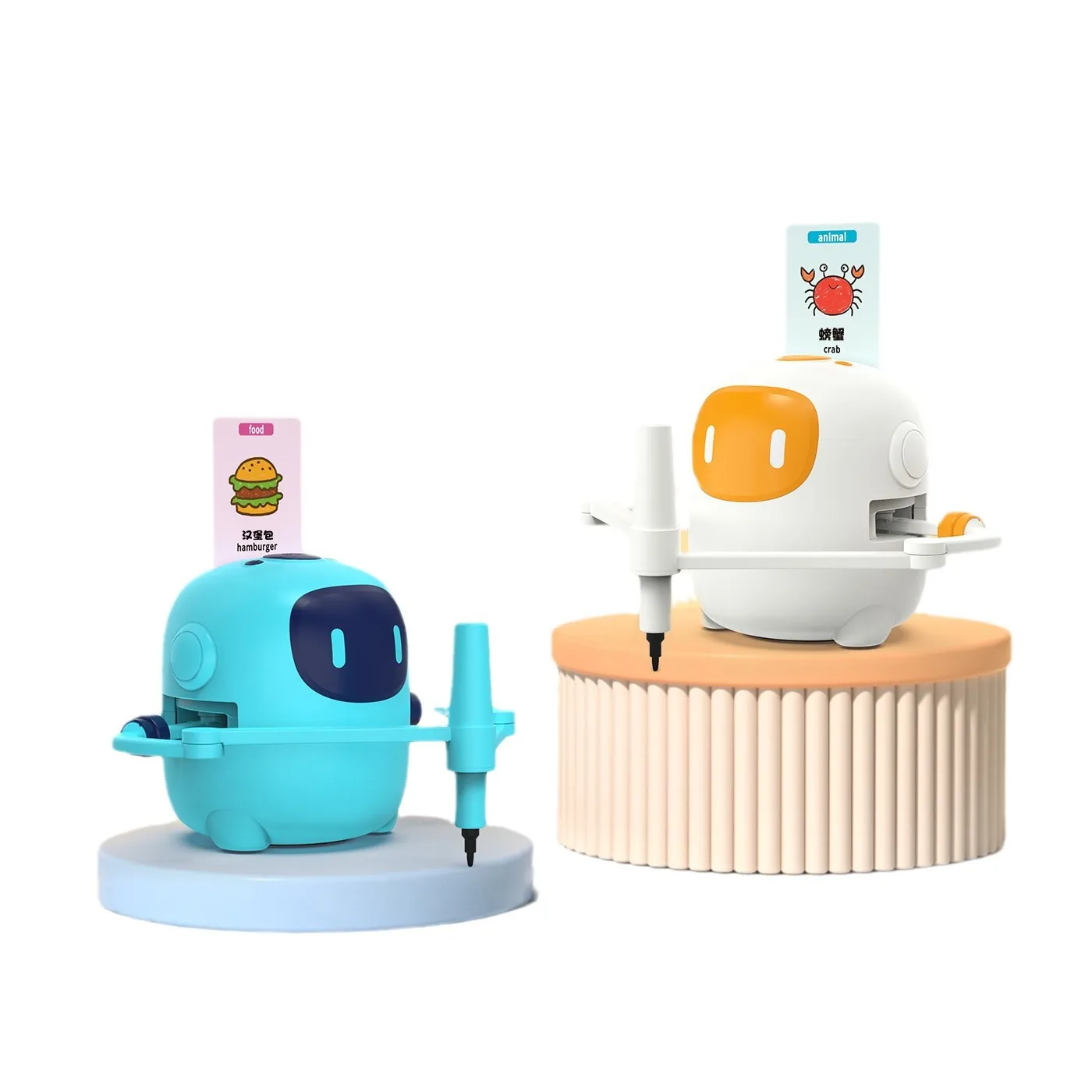

Intelligent Painting Robot | Companion Robot, Early Childhood Education Toy, Art Education, Learning Partner, with Drawing Cards