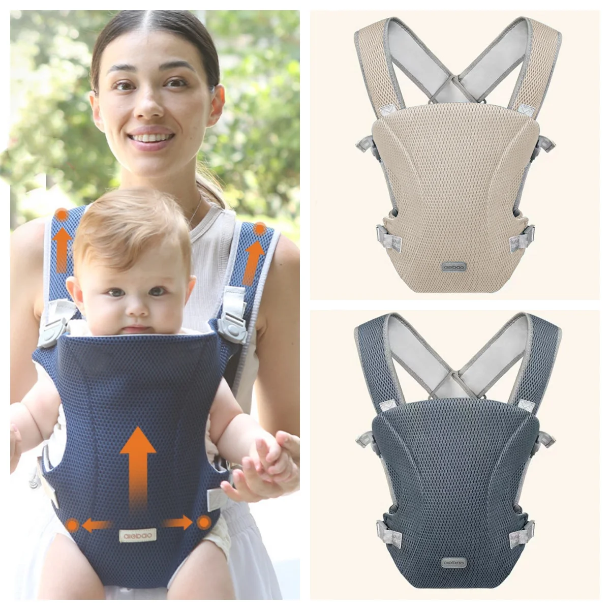 

Portable Baby Carrier Sling Infant Bags Babies Carriers Blet Breathable Backpack Kangaroo Bag Back Front Facing Baby Accessories