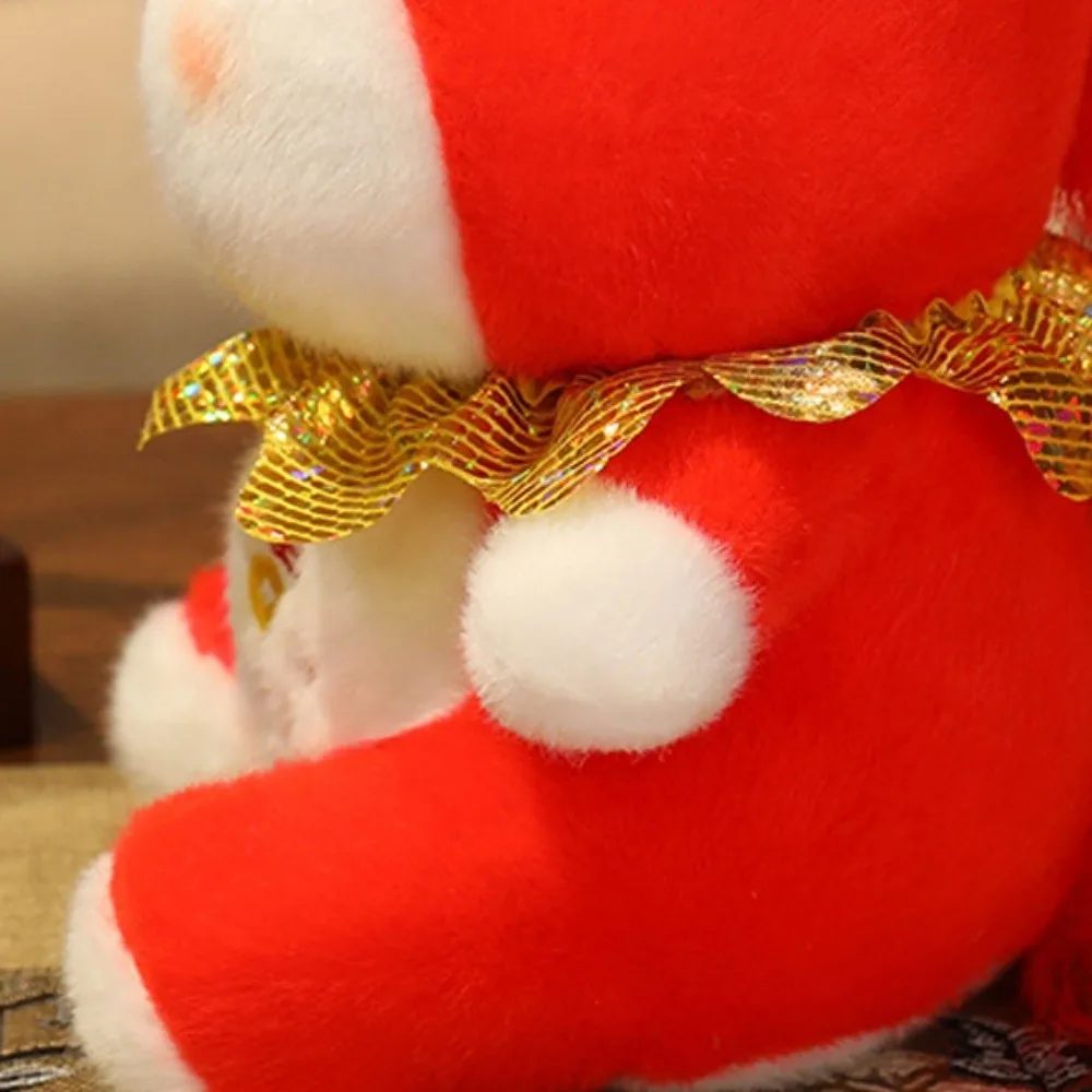 

Funny Mascot Horse Cute Creative Stuffed Horse Fluffy Good Luck Zodiac Pony Figurine Year of Horse