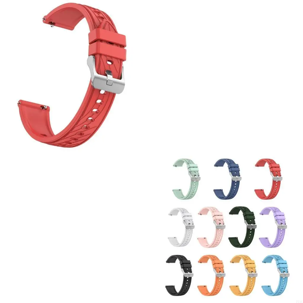 

Регулируемый браслет -полоса полоса воздухопроницаемого мягкого силиконового ремня для GT4 77JC