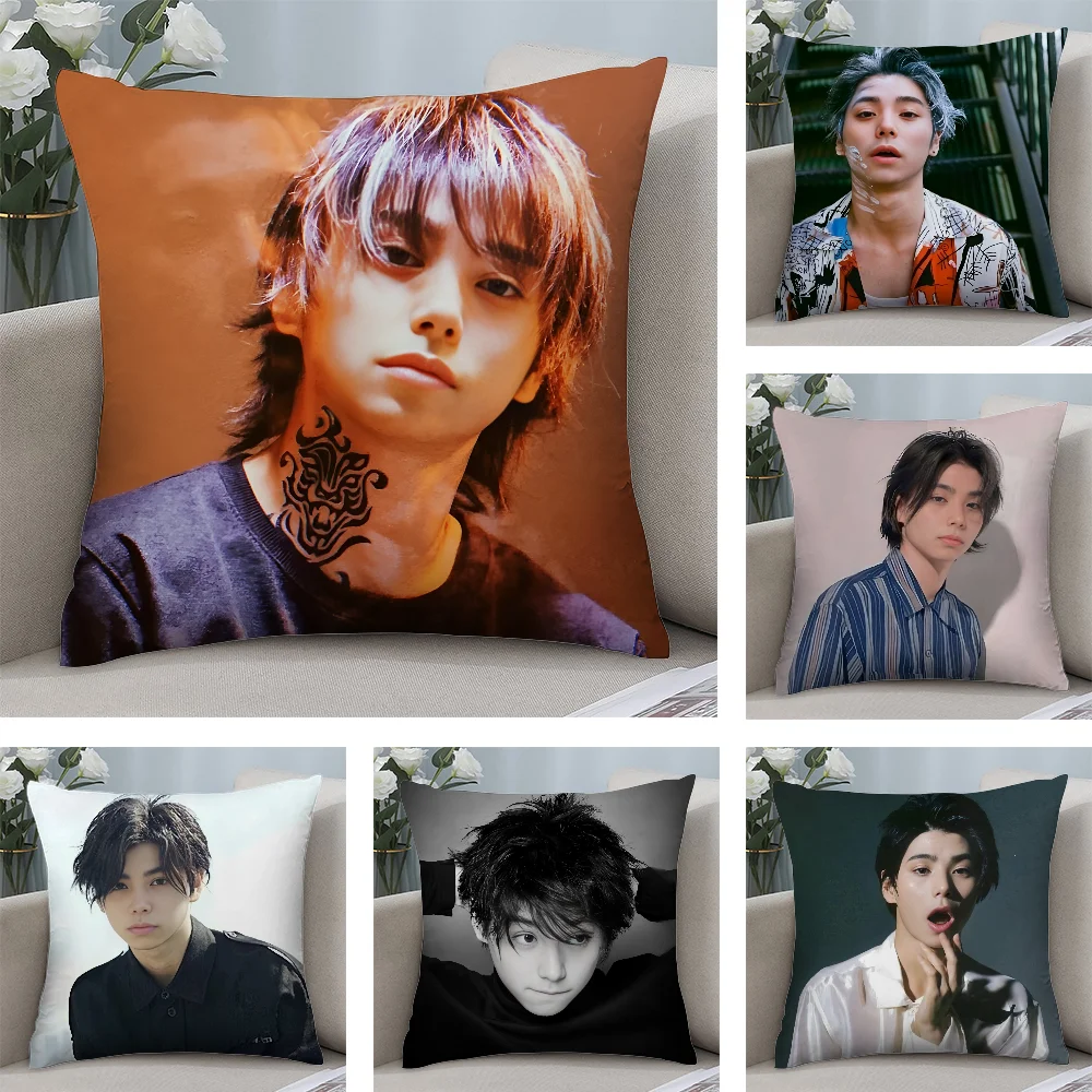 

Actor N-Nijiro Murakami Pillow Case Short Plush Pillow Covers Sofa Decorative Gift Home Double-sided Printing Cushion Cover
