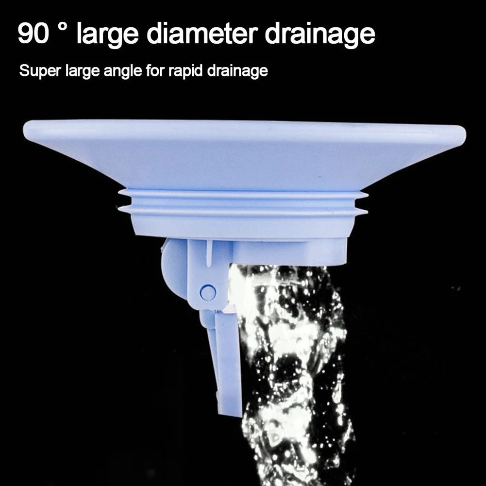 Bathroom Floor Drain UFloor Drain Core Floor Shower Drain Stopper Anti-Odor Drainer Bathtub Leakage Hair Catcher Bathroom Tool