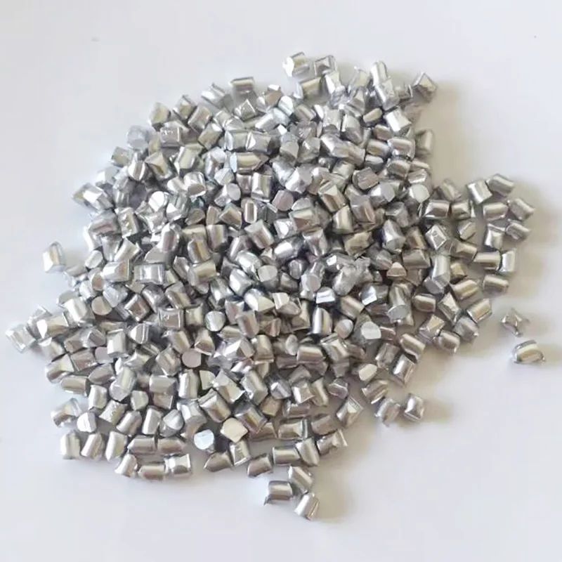 Engot Granulado do Metal Puro do zn do Zinco Pureza Alta Bloco de Partículas 99995