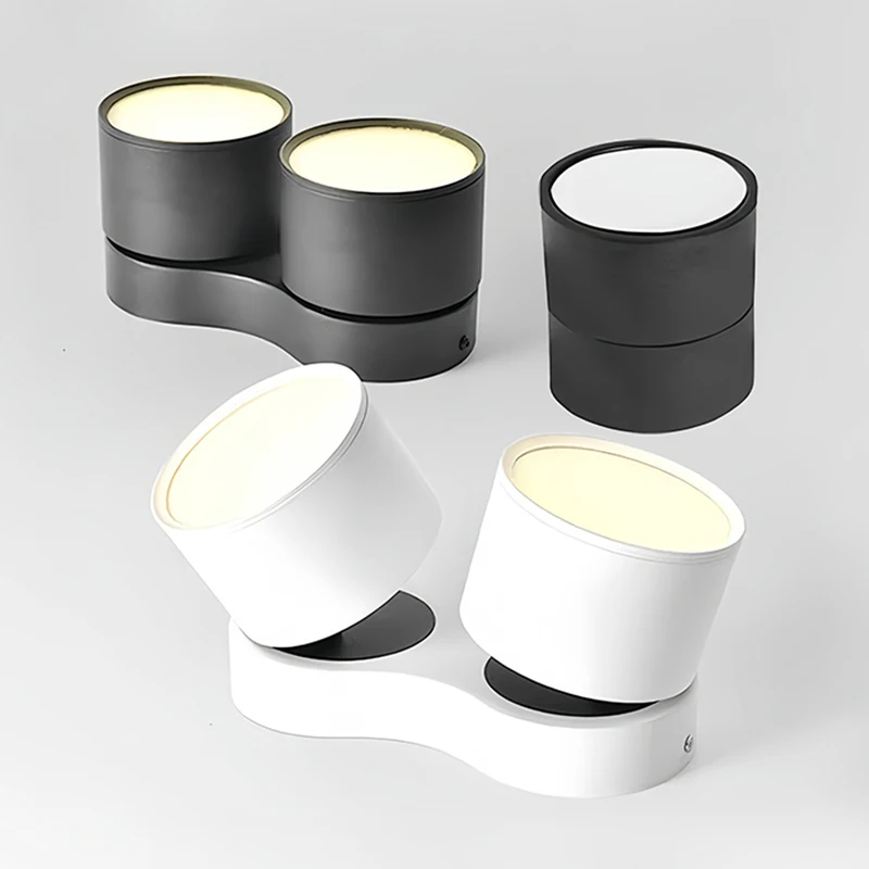 

Surface Mounted Dimmable COB LED Downlights 9W 12W 15W 18W LED Ceiling Spot Lights AC85-265V LED Ceiling Lamp Indoor Lighting