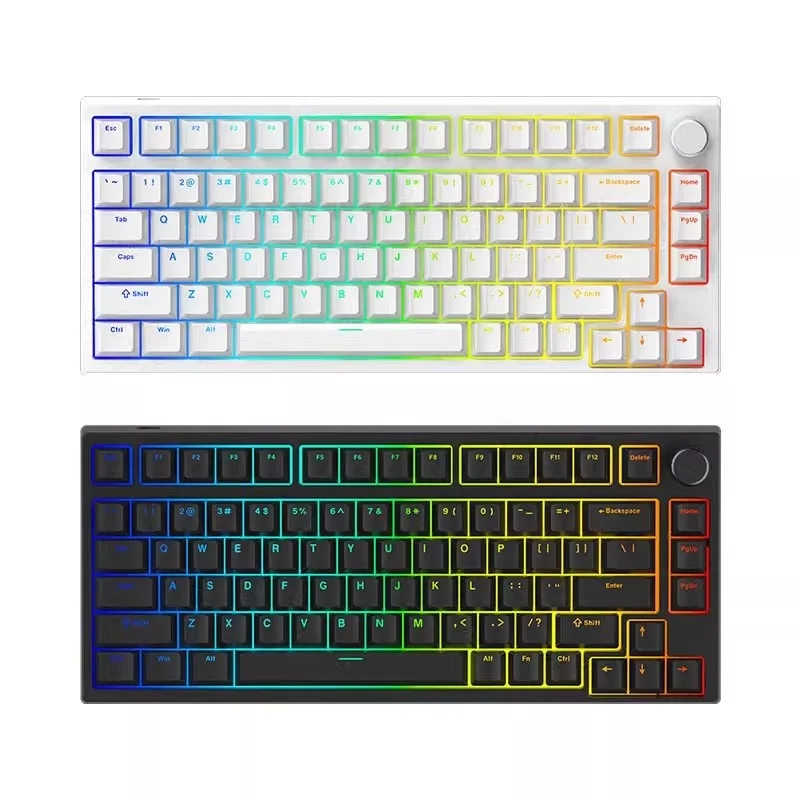 Latenpow Looping 68 Magnetic Switch Keyboard Looping 68 65% NKRO Hot Plug RGB Quick Trigger PBT Ergonomic Keyboard Customizable