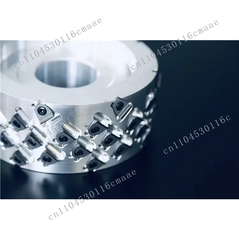 High-quality high-performance joint head edge-banding spiral cutter with rotating blade, aluminum body