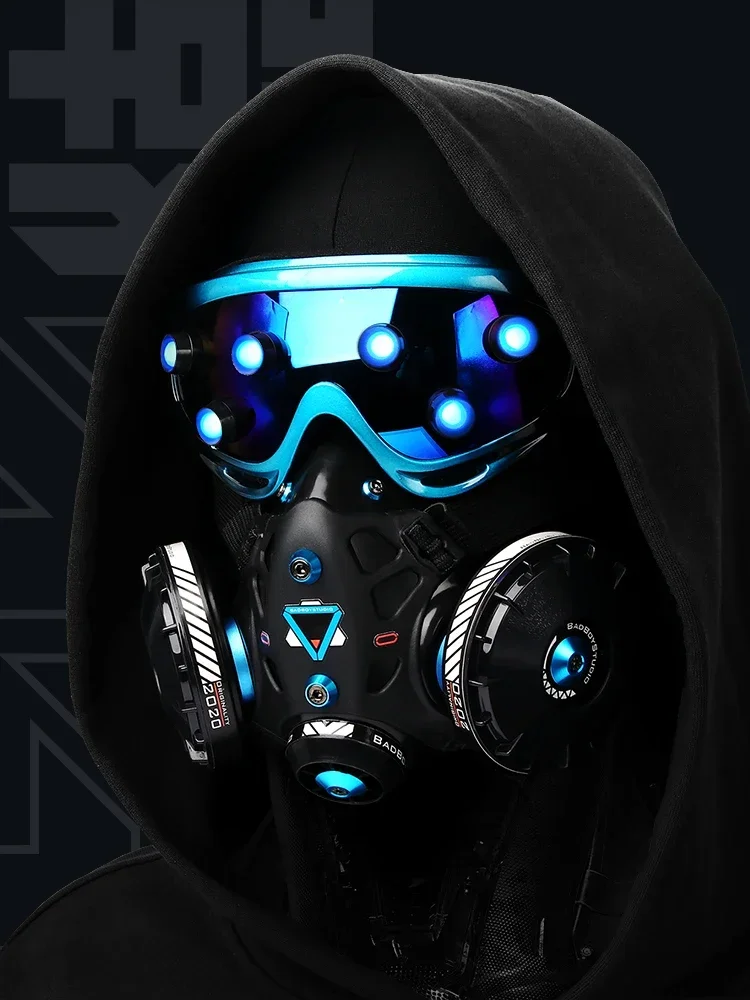 

NEW In Stock Cyberpunk Mask Battle 03 Gas Mask Cos Science Fiction Film and Television Prop Machinery