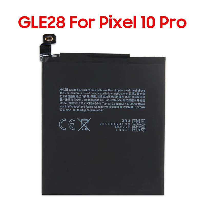 

Phone Battery G20M7 GLE28 GD1J6 For Google Pixel10 Pixel 10 Pro XL Replacement Battery High Quality Batteries With Tool