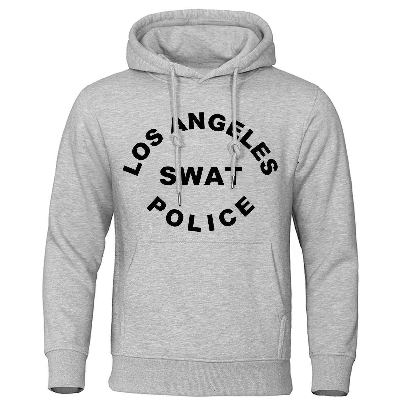 SWAT Department Tv Series SECURITY INVESTIGATION New Arrival Men's Hoodie High Quality Solid Color Hooded Sweatshirt