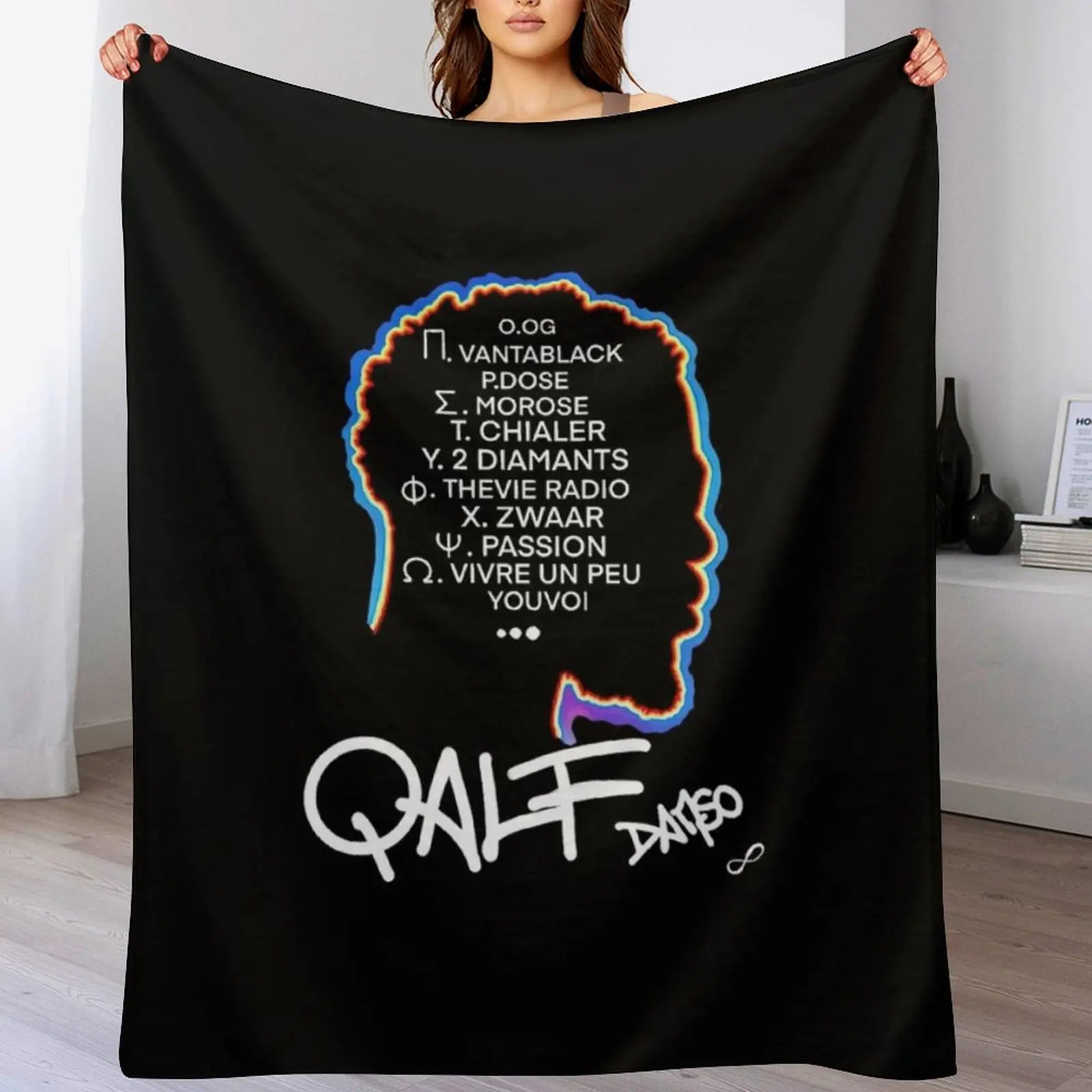 

Damso Qalf Throw Blanket warm winter Warm Flannels Moving Blankets
