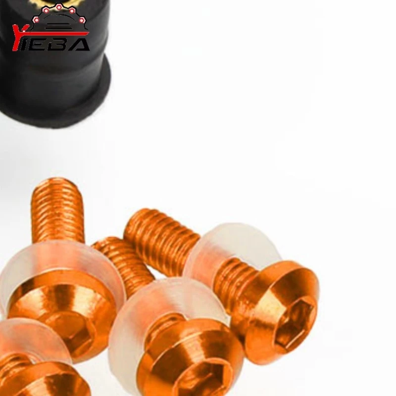 

10 шт. 5 мм для YAMAHA XT1200Z/ZE/SUPERTENERE 2010-2018 2019 2020 болт для лобового стекла мотоцикла, комплект крепежных винтов для лобового стекла