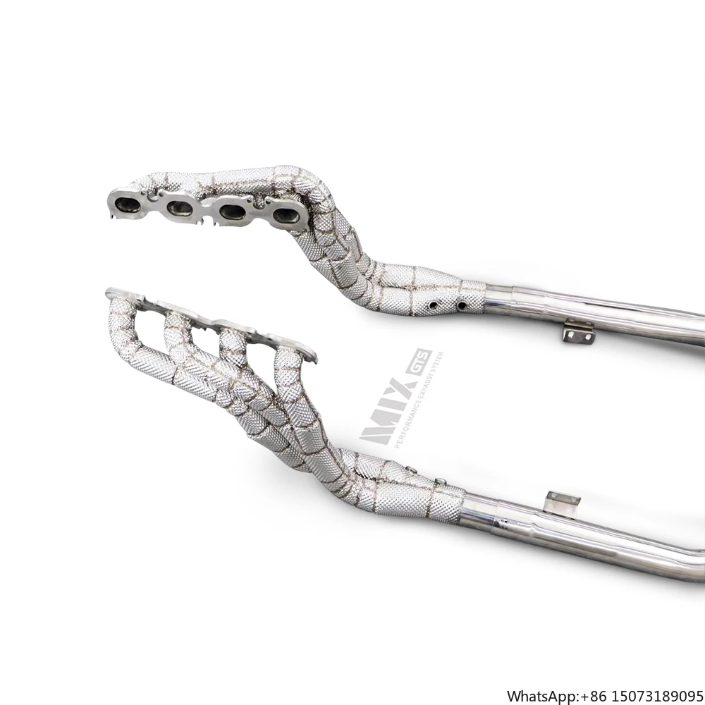 Cuski High Quality Racing Downpipe Exhaust System Catalytic Converter Exhaust Manifold for CLS63 6.2 2007-2015