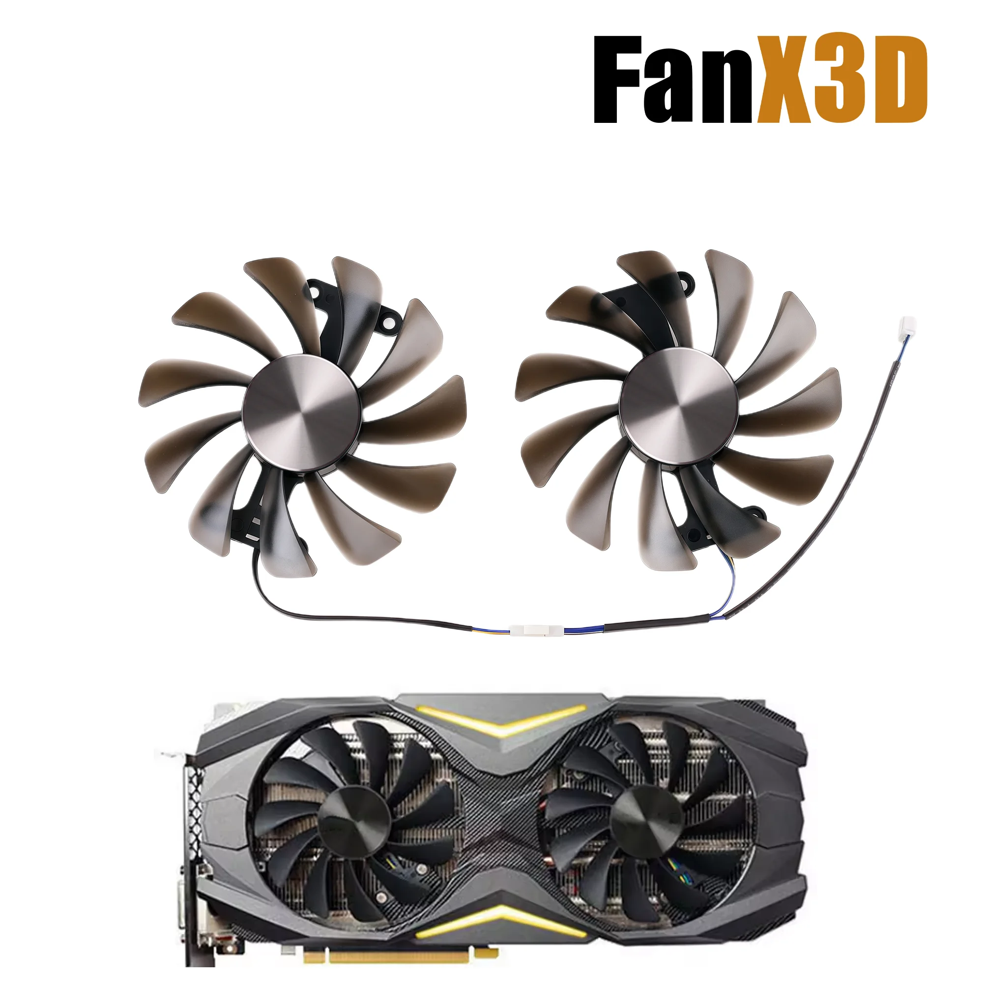 95MM GAA8S2U Cooling Fan For ZOTAC GeForce GTX1070 GTX1080 AMP Graphics Video Card Cooler Fan GFY09215M12SPA