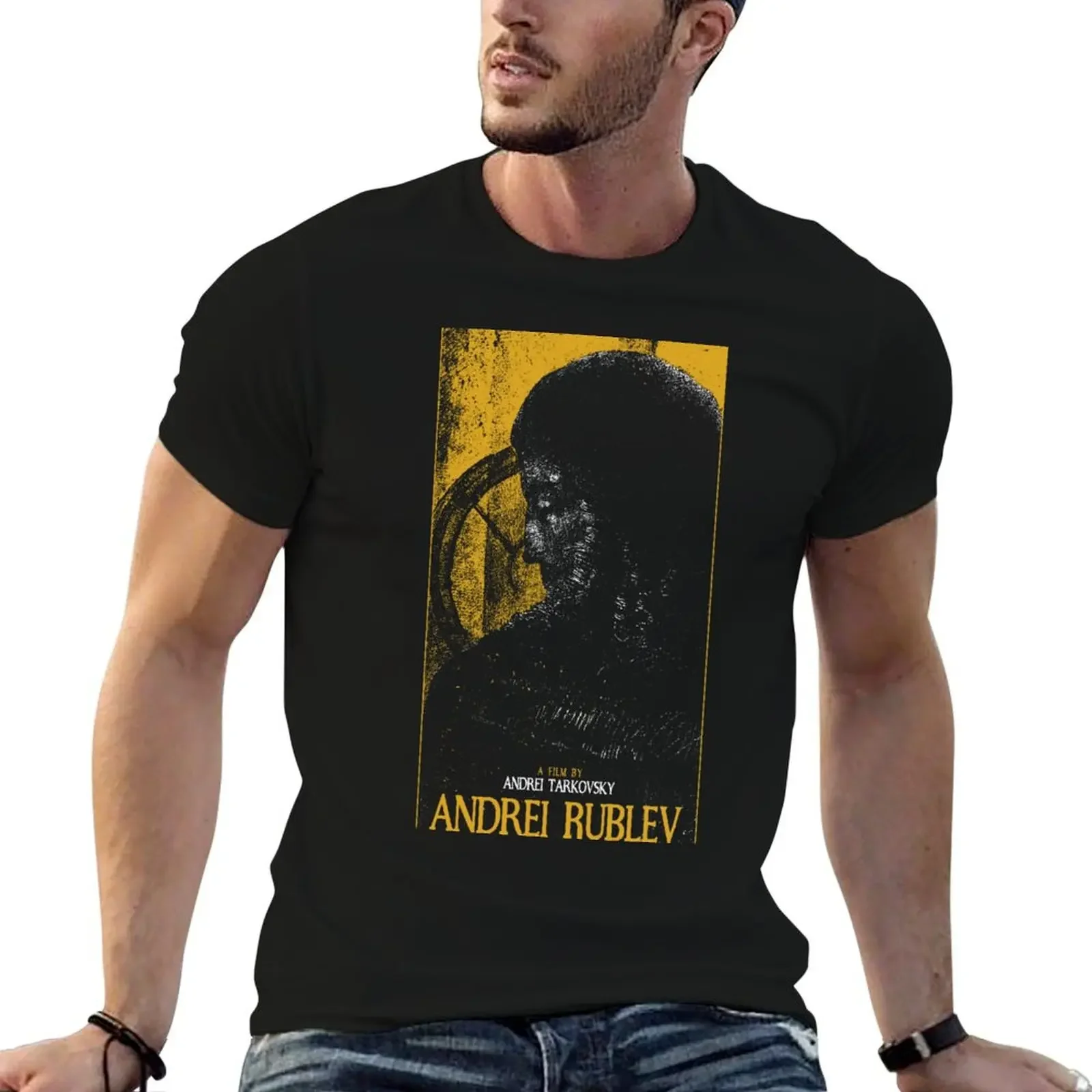 Tarkovsky - Andrei Rublev T-Shirt summer top basketball graphic tees vintage t shirts vintage t shirt men