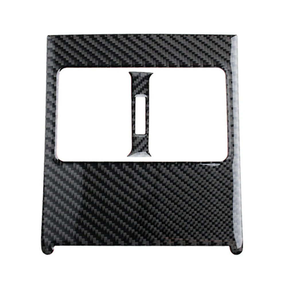 

Brand New Rear Air Vent Cover Trim Years Of Trouble-free Use Black Carbon Fiber Cover Existing Scratches Fading Protection