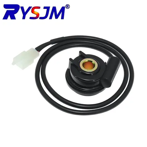 % 3-Pin Universal Motorcycle Digital Odometer Speedometer Sensor Cable Matal Motorcycle Gauge Sensor Cable Odometer Sensor Wire