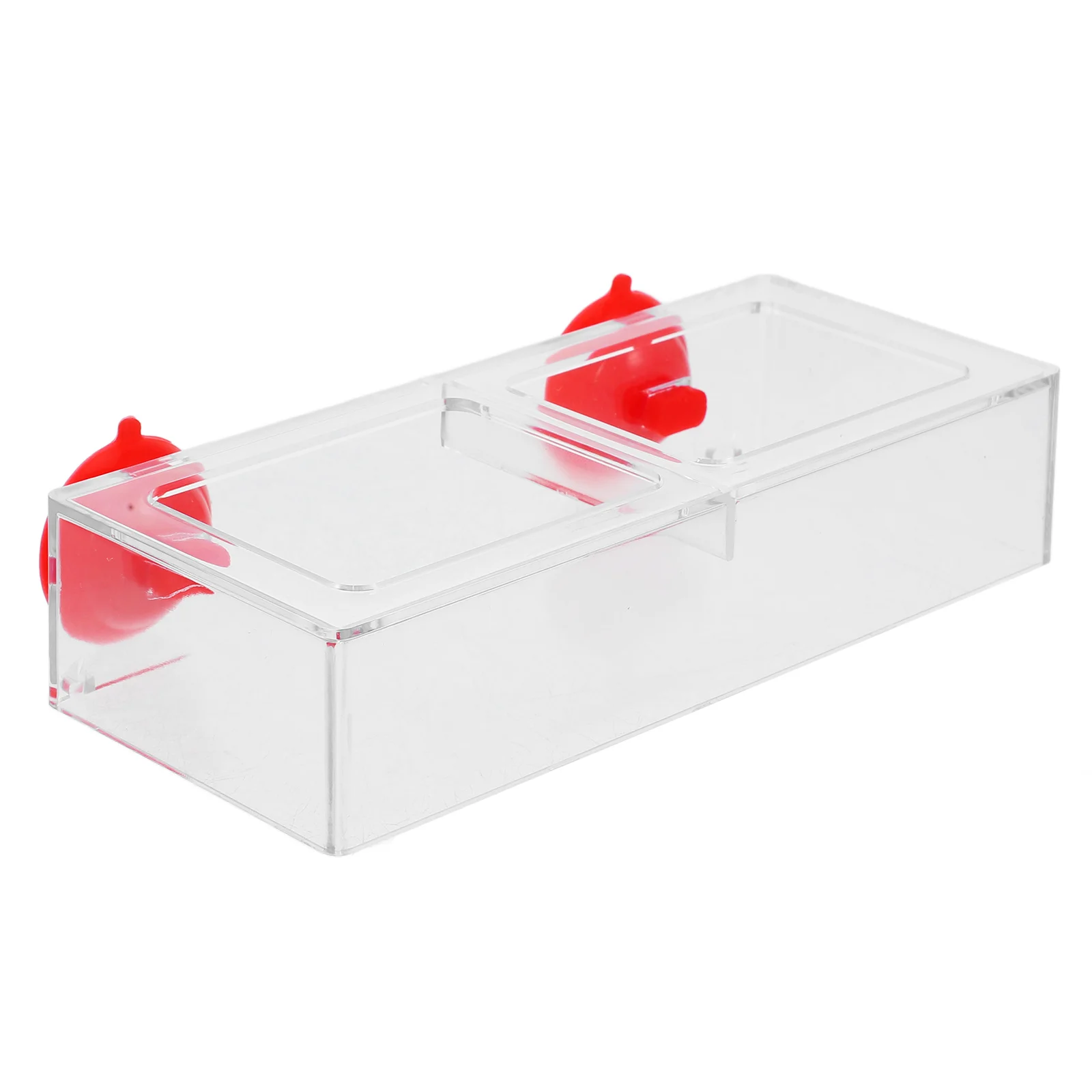 

1PC Fish Tank Feeder Aquarium Feeding Large Capacity Anti Scattering Transparent Easy Attach Betta Food Holder