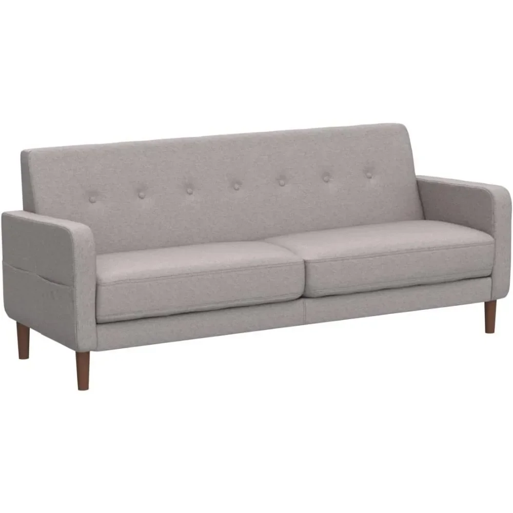 

Adair Mid-Century Modern Loveseat/Sofa/Couch with Armrest Pockets