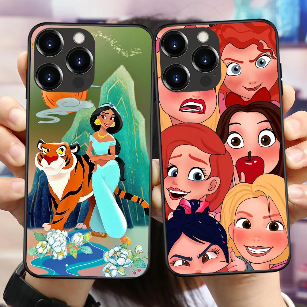 Ini-56 putri Ariel Rapunzel casing lunak untuk Xiaomi Redmi Note 9T 9 9S 10 10s S2 11 9C Power Pro Max Poco X3 NFC