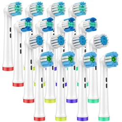 Toothbrush Replacement Heads Compatible with Oral B Electric Toothbrush - Superior Clean and Comfortable Brushing Experience