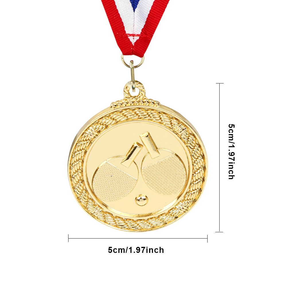 

Медали для настольного тенниса 5 см, награды для спортивных соревнований, металлические медали победителям для соревнований, вечеринок, гонок