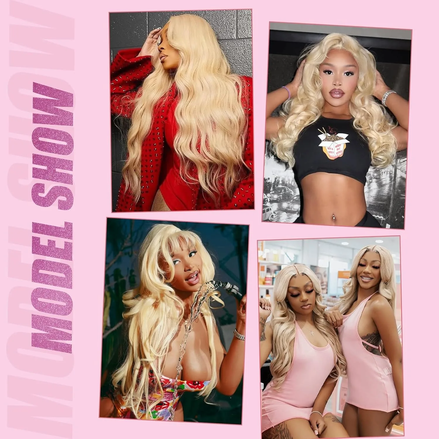 34 بوصة 613 شقراء الدانتيل شعر مستعار أمامي شعر الإنسان 13x4 13x6 الجسم موجة قبل قطعها الدانتيل أمامي خصلات الشعر المستعار للنساء نظرة طبيعية #6