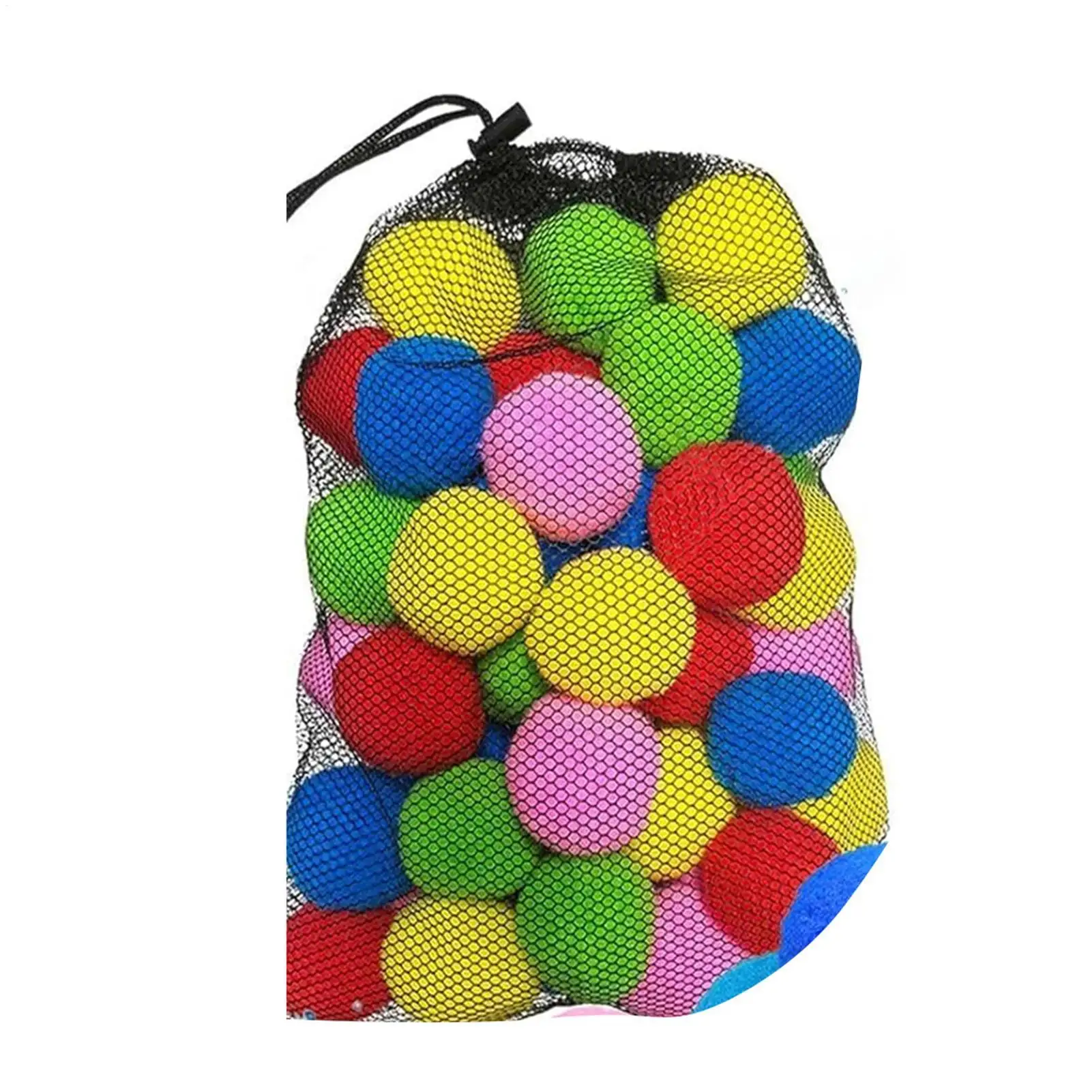 30PCS Splashing Water Balls FunReusable Absorbent Refillable Sponge Ball Colorful Water Fight Toy for Pool Beach Outdoor Summer