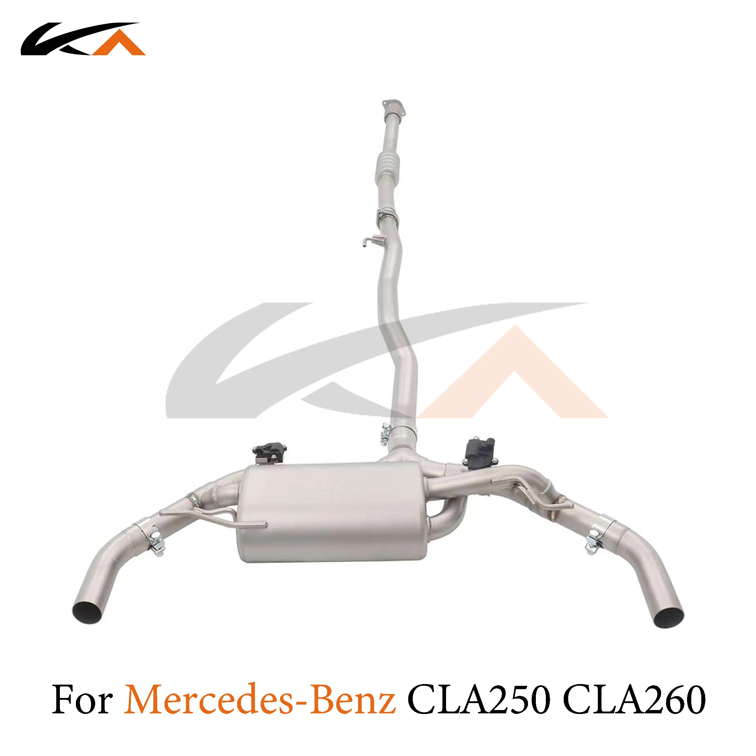 

KA Tuning exhaust system parts stainless catback for Mercedes-Benz CLA250 CLA260 2.0T rear section performance muffler valve