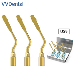 VVDental 1pc Dental Piezo Chirurgie Tipps US9 Implantat Auspuff Tipps für Mectron Piezosurgery Cutter Knochen Werkzeuge Piezotom Chirurgie