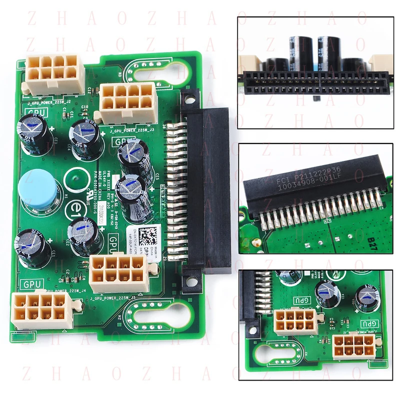 L+ Brand New for Dell GPU Power Supply Module Expansion Board Poweredge T630 T640 X7C1K