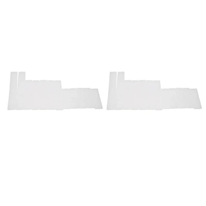 

NEW-48 Pcs Rectangle Silicone Bookmark Mold DIY Bookmark Mould Making Epoxy Resin Jewelry