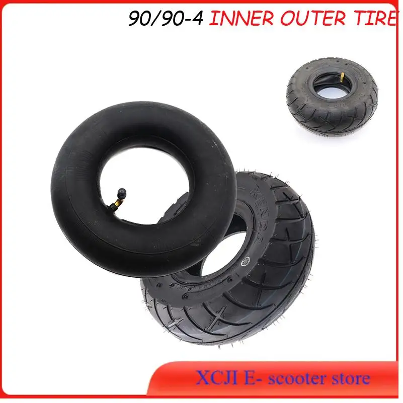 Scooter de gasolina Scooter neumáticos interiores y exteriores 90/90-4 (3,00-4) neumáticos eléctricos de diez pulgadas