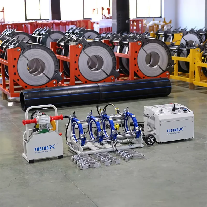 Fusing X New Hydraulic Butt Fusion Welding Equipment for HDPE Pipes 220V 5.05kW 50Hz