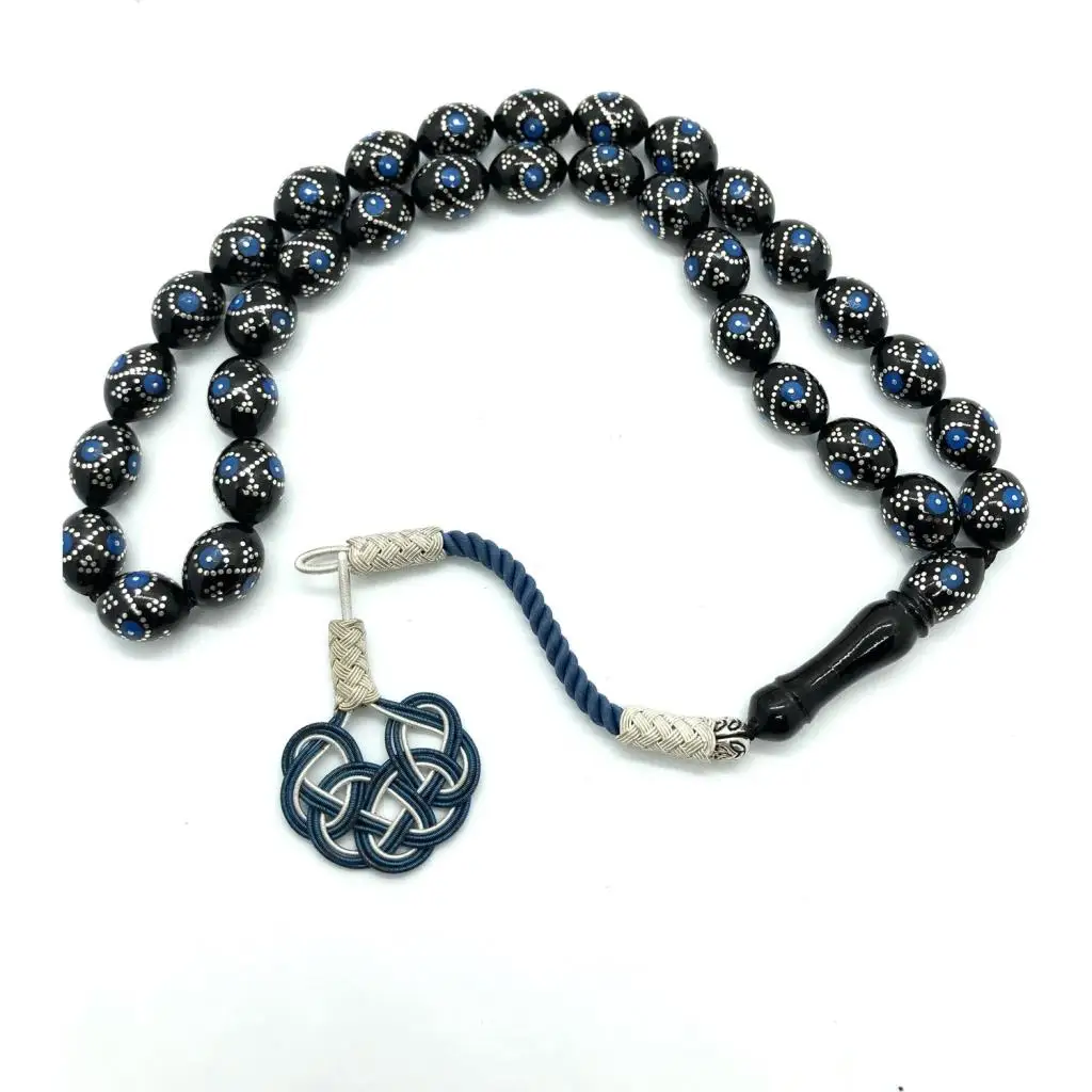 OLTU stone blue eye processing rosary