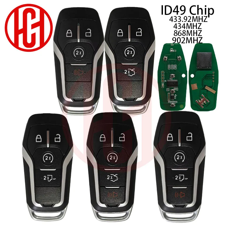 

ID49 Chip 433.92/434/868MHz For Ford Explorer Fusion Mustang Edge Mondeo Kuga 902MHz for Ford Fusion Explorer Edge Mustang