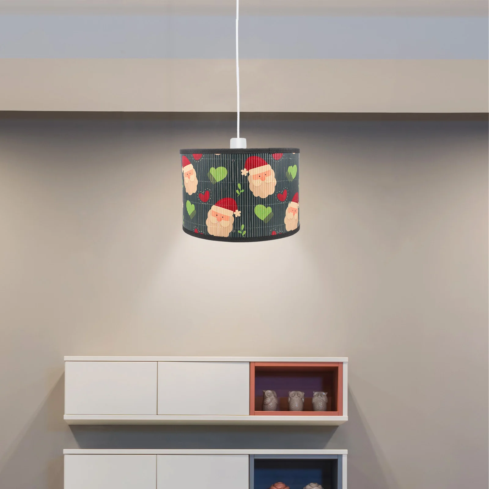 

Bamboo Decorative Lampshade Great Decoration Ceiling Light Cover Replacement Decorate Shades for Lights