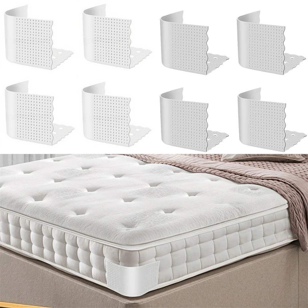 

Набор из 4 силиконовых угловых зажимов-держателей простыней, нескользящие фиксаторы для плотно крепления постельного белья на различными кроватках