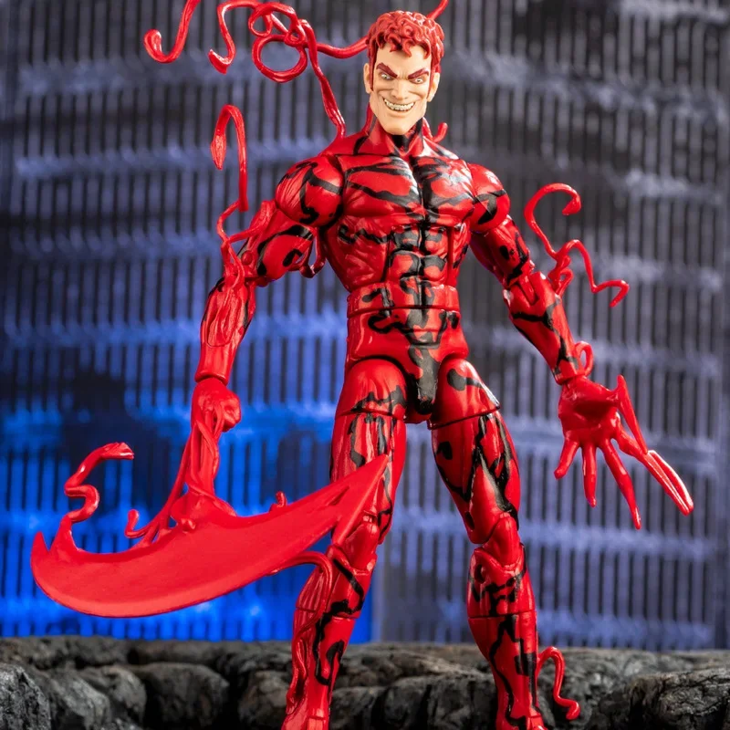 Marvel Action Figures Venom Carnage Action Figures Amazing Spider Man Villain Symbiote Cletus Kasady Legends Toys Model Doll