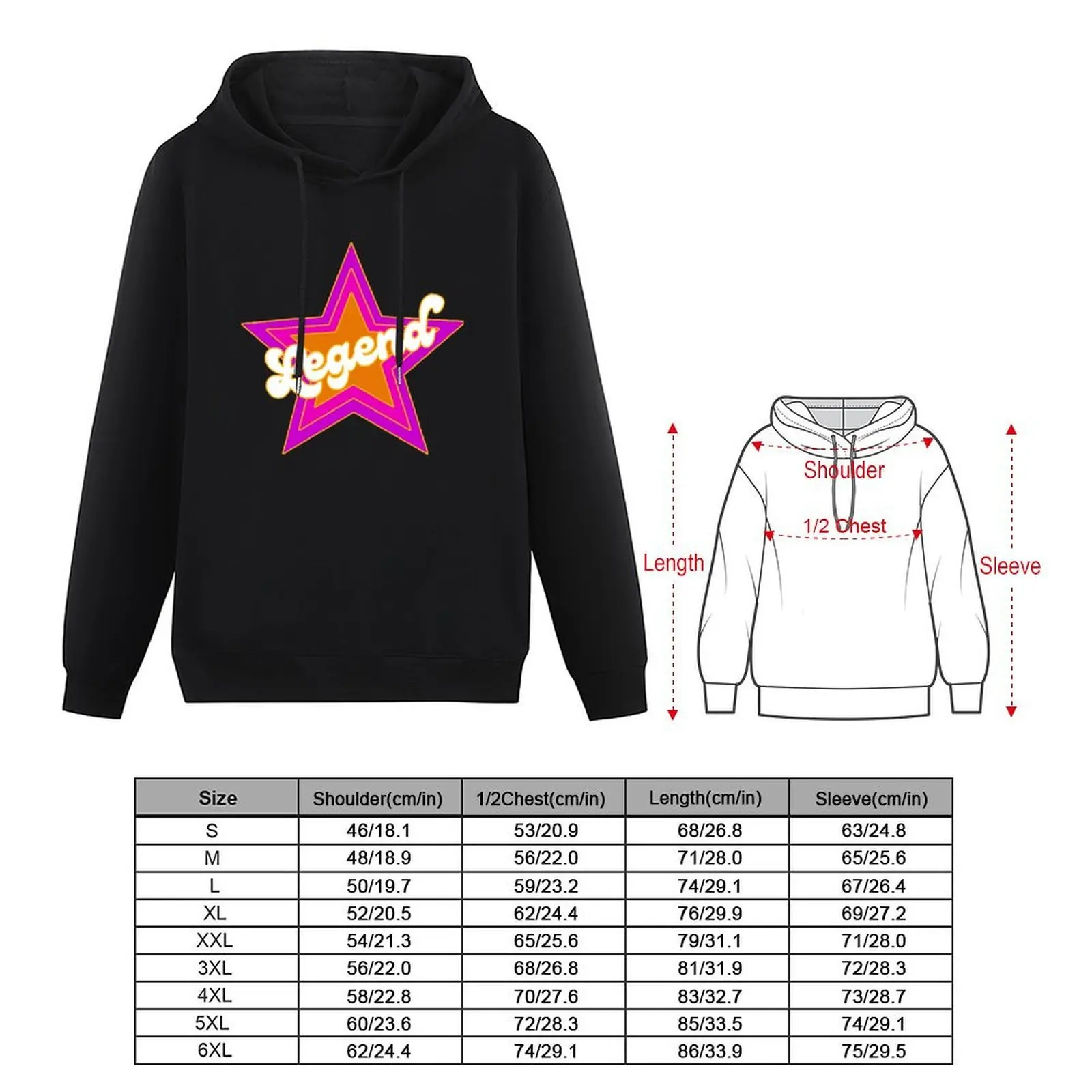 Legendary Legend Star RuPaul's Drag Race All Stars 7 Hoodie men wear korean style clothes hoodie