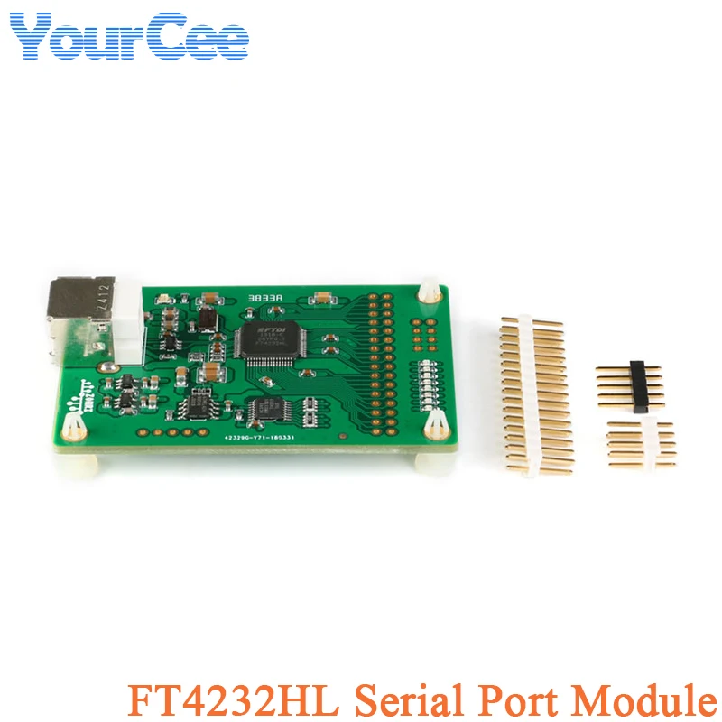 FT4232HL FT4232 USB to Serial Port Module SPI I2C IIC Onboard AT93C46 High Speed USB 2.0 Data Acquisition Development Board