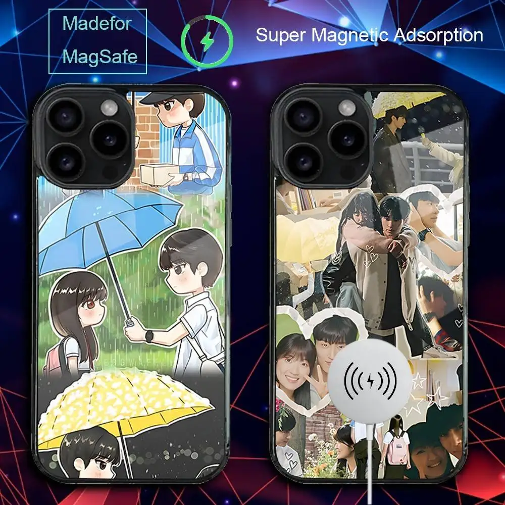 

Чехол для телефона L-Lovely TV R-Runner для iPhone 17,16,15,14,13,12,11, Pro, Max, Plus, Mini, SE4, E с магнитной беспроводной зарядкой Magsafe