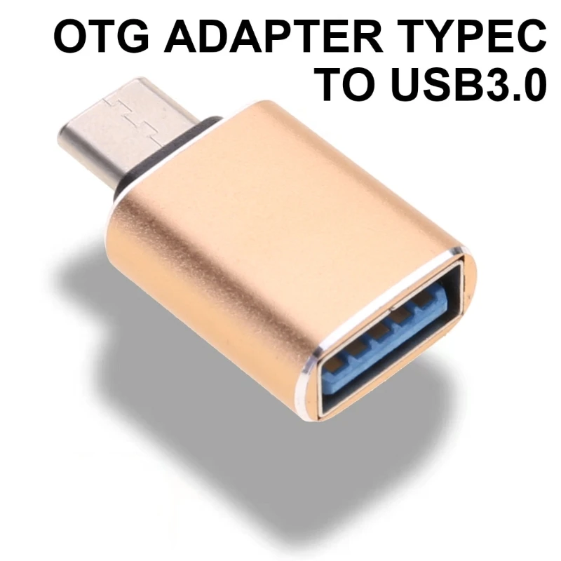 Tipo C aleación aluminio a interfaces USB3.0 OTG para mejorar conectividades