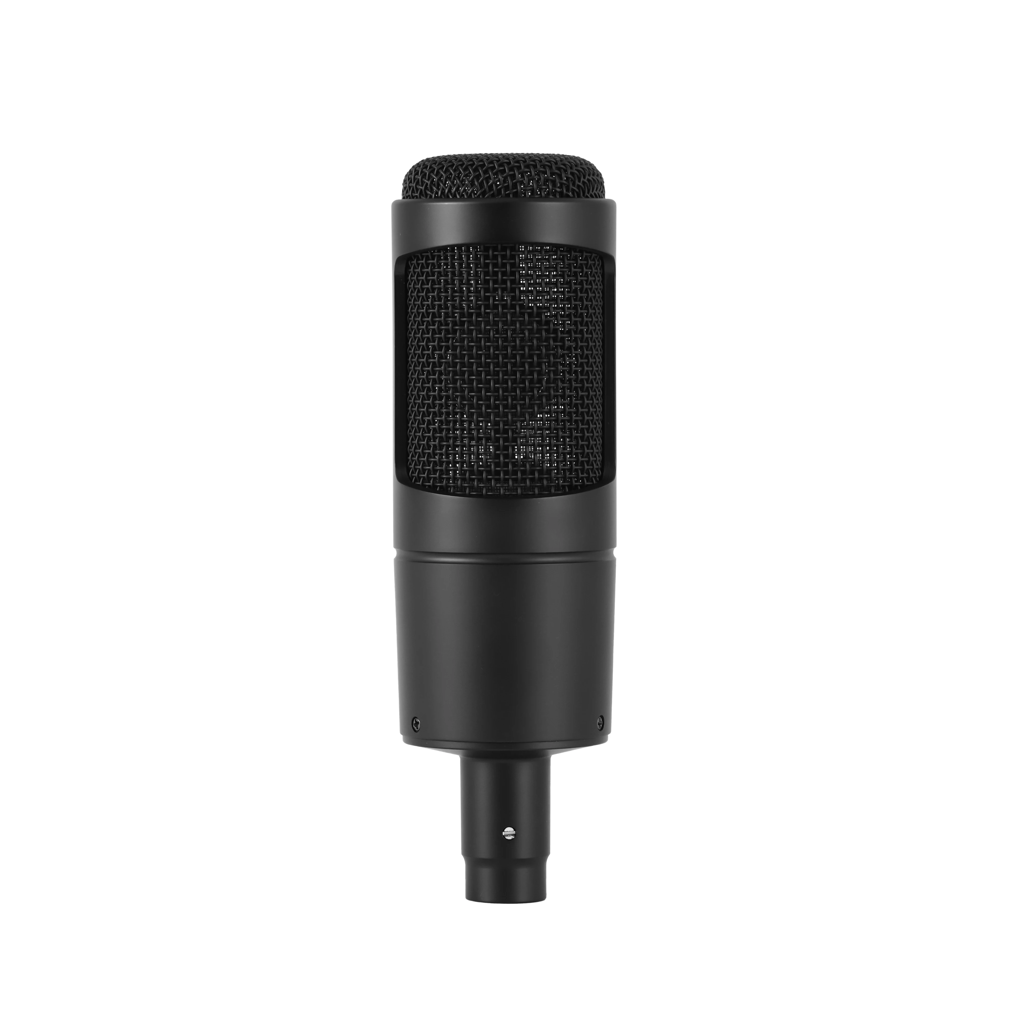 YHS AT2035 Dynamic Microphone for Audio Professional Studio Recording Condenser Microphone  Noise Cancelling Singing Mike