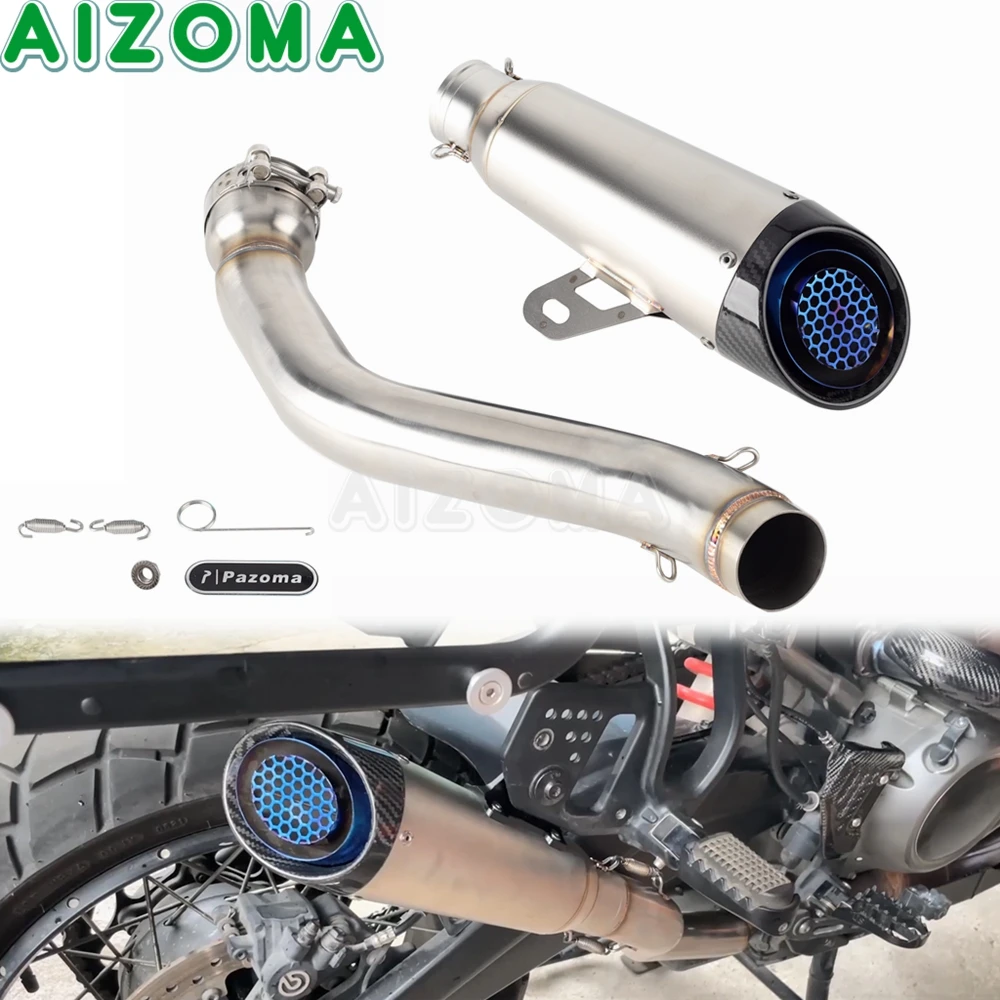 1Set Slip On Complete Exhaust System Pipe Muffler For Harley Pan America 1250 Special RA1250S RA1250 Motorcycle Silencer 2021-24