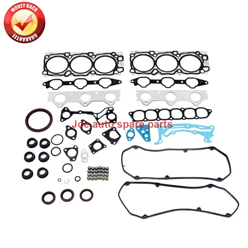 مجموعة حشية كاملة لمحرك 6g74 لميتسوبيشي باجيرو مونتيرو سبورت K90 تشالينجر V6 24V 3497cc 3.5L 98-08 MD977868