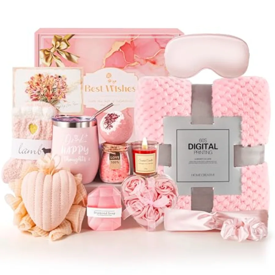 

Mothers Day Gifts for WomenMothers Day Gifts Baskets for Mom Happy Birthday Gift Ideas Basket