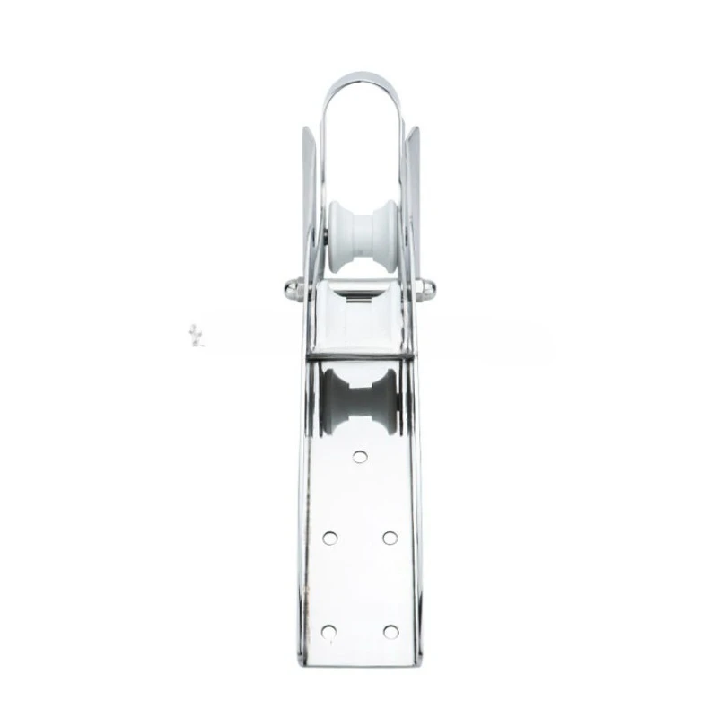 Marine 316 inclined bottom anchor bracket 7.5-15 kg inclined straight bottom steel plate anchor bracket guide chain frame